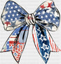Ribbon - 4th Of July DTF Transfer