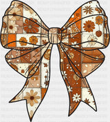 Ribbon Golden Daisy - Fall DTF Transfer