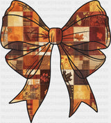 Ribbon Plaid Harvest - Fall DTF Transfer