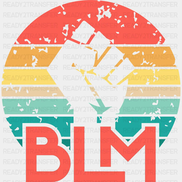 Rising Fist BLM DTF Transfer