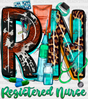 Rn Doodles Design - Registered Nurse Dtf Transfers