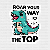 Road Your Way To The Top - Minimal UV Sticker Permanent UV DTF Decal