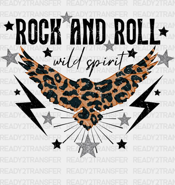 ROCK AND ROLL DTF Transfer