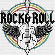 Rock & Roll - Music DTF Transfers ready2transfer Dark Color Design (See Imaging)