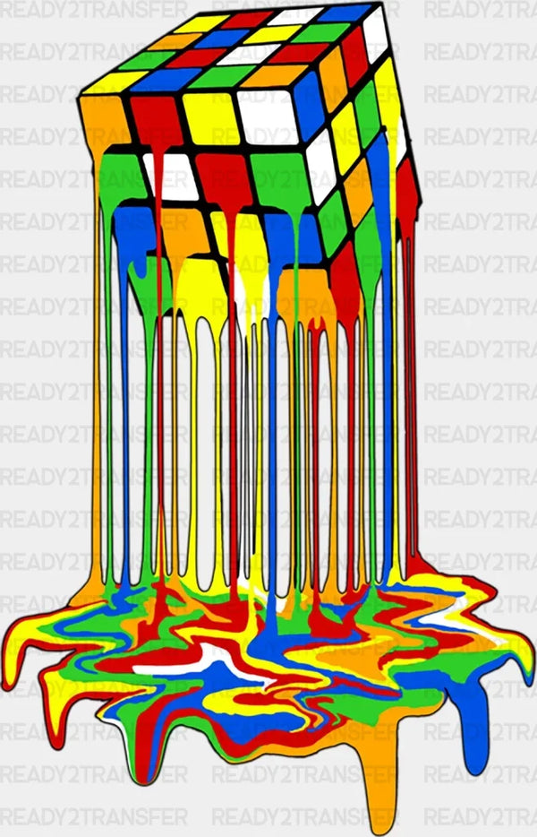 RUBICS CUBE DTF Transfer