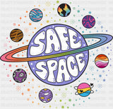 Safe Space Planets - Gay DTF Transfer