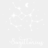Sagittarius Constellations - Zodiacs & Horoscopes DTF Transfers - Adult Unisex - S & M (10’’) / Light Color Design (See