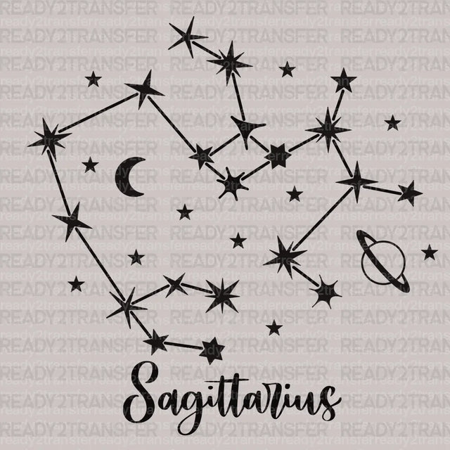 Sagittarius DTF Transfer - ready2transfer