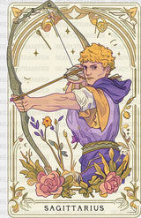 Sagittarius Tarot Card - Zodiacs & Horoscopes Dtf Transfer