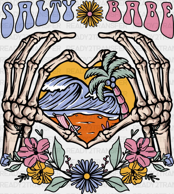 Salty Babe Summer DTF Transfer