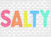 SALTY Design - Summer DTF heat transfer ready2transfer White