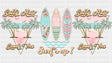 Salty Hair Sandy Toes - Summer Cup Wrap UV Sticker Permanent UV DTF Decal