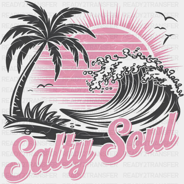 Salty Soul - Surfing DTF Transfers
