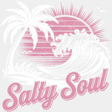 Salty Soul - Surfing DTF Transfers ready2transfer Light Color Design (See Imaging)