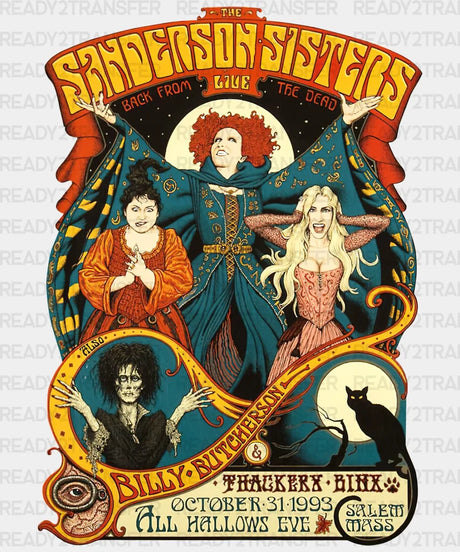 Sanderson Sisters Dtf Transfer