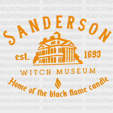 Sanderson Witch Museum Dtf Transfer