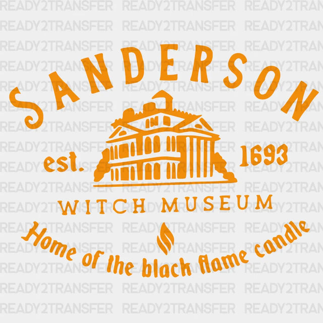 Sanderson Witch Museum Dtf Transfer