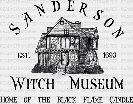 Sanderson Witch Museum Dtf Transfer