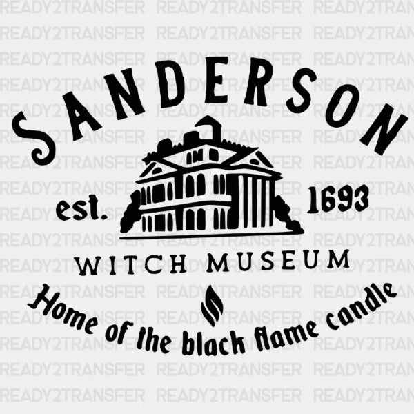 SANDERSON WITCH MUSEUM DTF Transfer