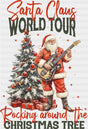 Santa Claus World Tour - Christmas DTF Transfer