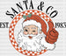 SANTA & Co DTF Transfer ready2transfer Black