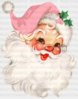 Santa Hat Pink Dtf Transfer