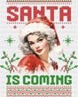 Santa Is Coming Vintage - Christmas DTF Transfer