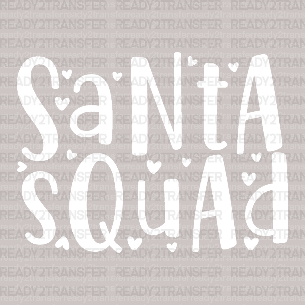 SANTA SQUAD DTF Transfer - ready2transfer