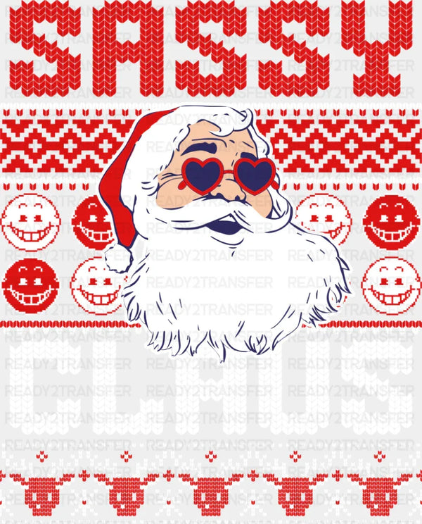 Sassy Claus - Christmas DTF Transfer