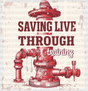 Saving Live Through Training - Firefighter Dtf Heat Transfer