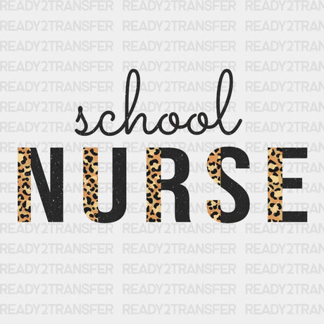 School Nurse Dtf Transfer