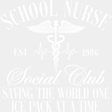 School Nurse Social Club - School Nurse DTF Transfers ready2transfer Light Color Design (See Imaging)