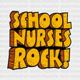 School Nurses Rock Dtf Transfer