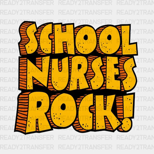 School Nurses Rock DTF Transfer