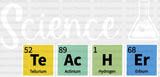 Science Teacher Dtf Heat Transfer