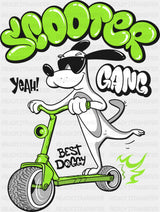 Scooter Gang - Funny DTF Transfer