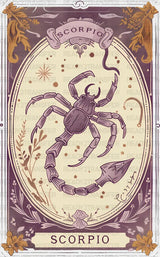 Scorpio Tarot Card - Zodiacs & Horoscopes Dtf Transfer