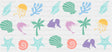 Sea Life - Summer Cup Wrap UV Sticker Permanent UV DTF Decal