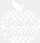 Second Grade B&W - Back To School DTF Transfer ready2transfer Light Color Design (See Imaging)