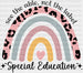 See The Able Not The Label Special Education Design - Special ED DTF heat transfer ready2transfer White