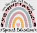 See The Able Not The Label Special Education Design - Special ED DTF heat transfer ready2transfer Black
