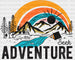 Seek Adventure - Outdoor DTF heat transfer ready2transfer Black