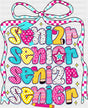 Sen2026ior - Graduation DTF Transfer Adult Unisex - S & M (10’’) / Dark Color Design (See Imaging)