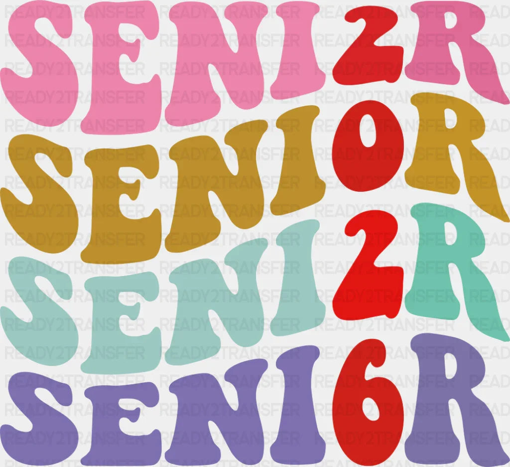 Seni2026r - Graduation DTF Transfer