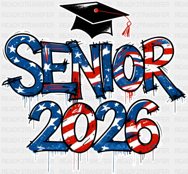Senior 2026 US Design - Graduation DTF Transfer