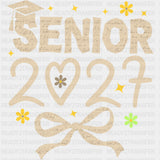 Senior 2027 Flowers - Senior DTF Transfers