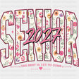 Senior 2027 The Best Is Yet To Come - Senior DTF Transfers