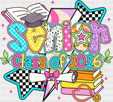 Senior Class Of 2026 Stars - Graduation DTF Transfer