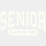 Senior Class Of 2027 - Senior DTF Transfers - Adult Unisex - S & M (10’’) / Light Color Design (See Imaging)