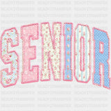 Senior Pink - Senior DTF Transfers